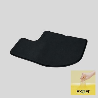 EXGEL Reach-type fork foot mat [for 1 pedal]