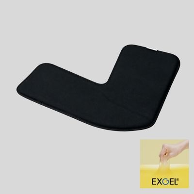 EXGEL Reach-type fork foot mat [for 2 pedals]