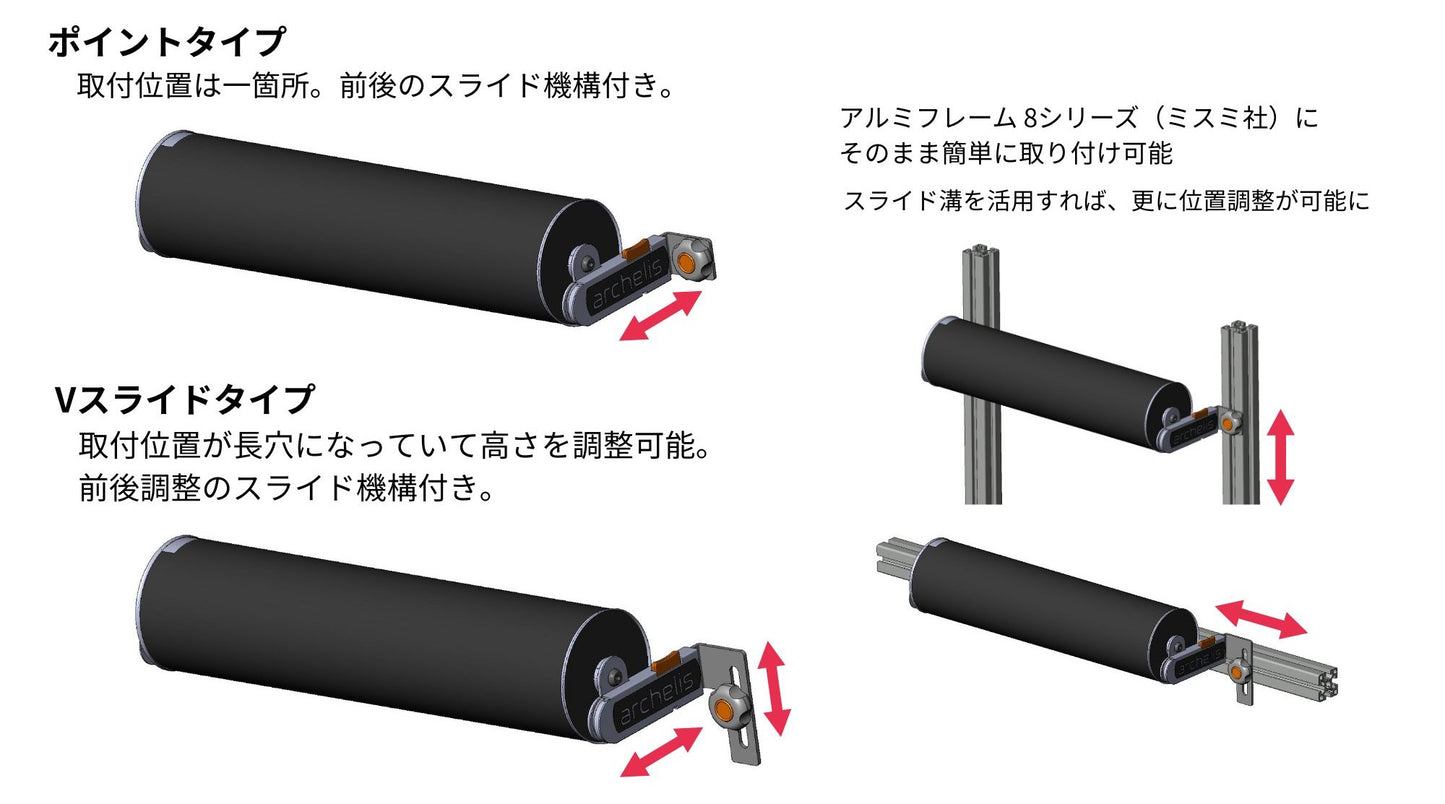 Stabia Touch V Slide Type EXGEL Roll Cushion [st006-02-EG] Online Shop 